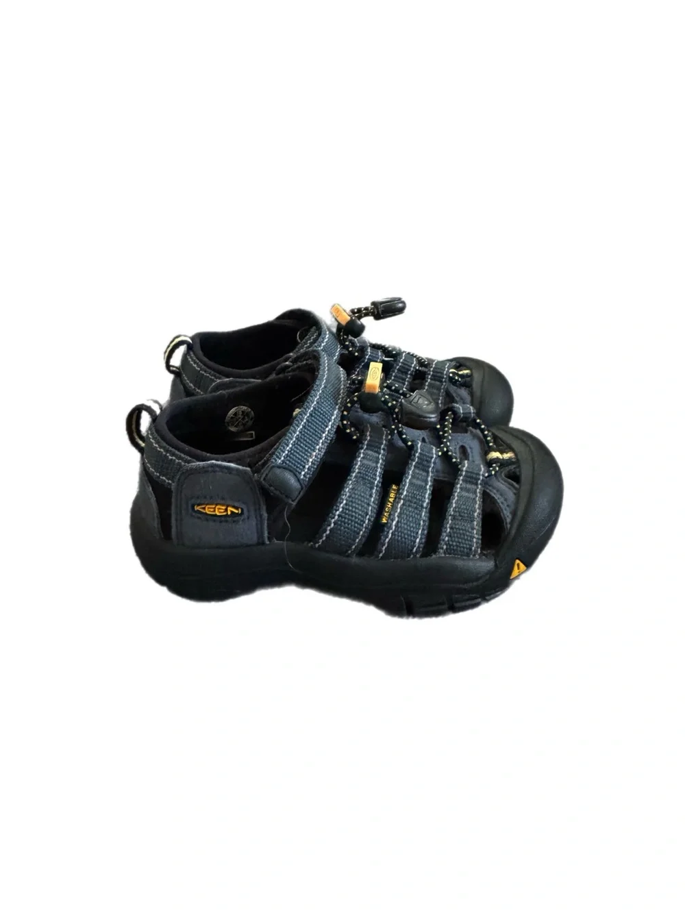 Kids Keen Closed-Toe Sport Sandals - Navy/Black size 10c